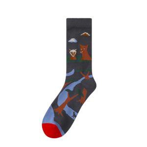 Eternal Promise Knee-High Socks – Women's Heart Pattern Cotton Socks